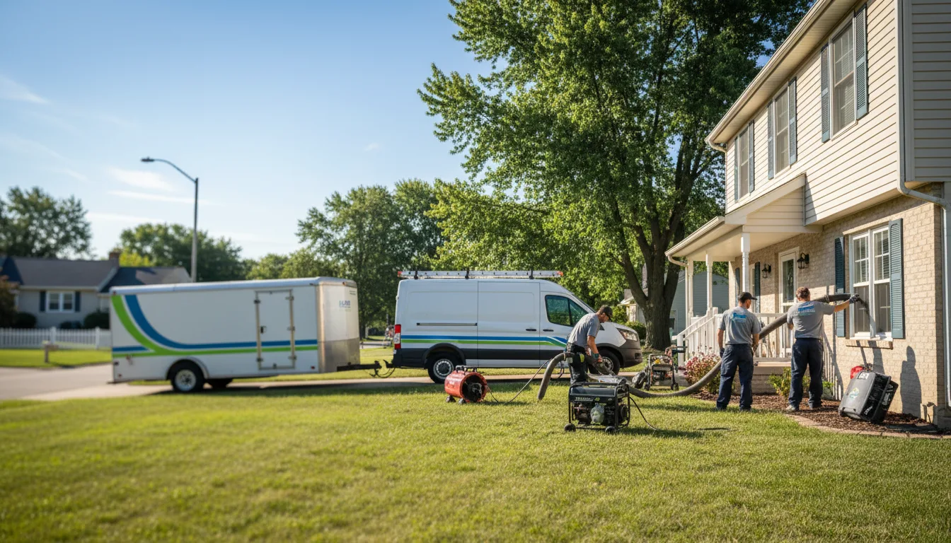 Flooded Basement Restoration And Cleanup With Repair in Smithfield, NE near me
